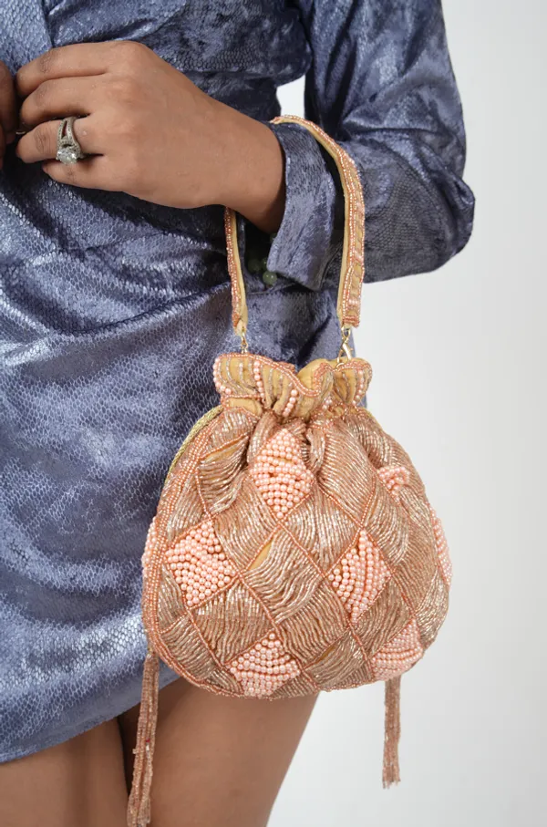 Multicolor_Velvet_Potli_Bag_With_Bead_Embellishments_For_Women(Pack_Of_2)