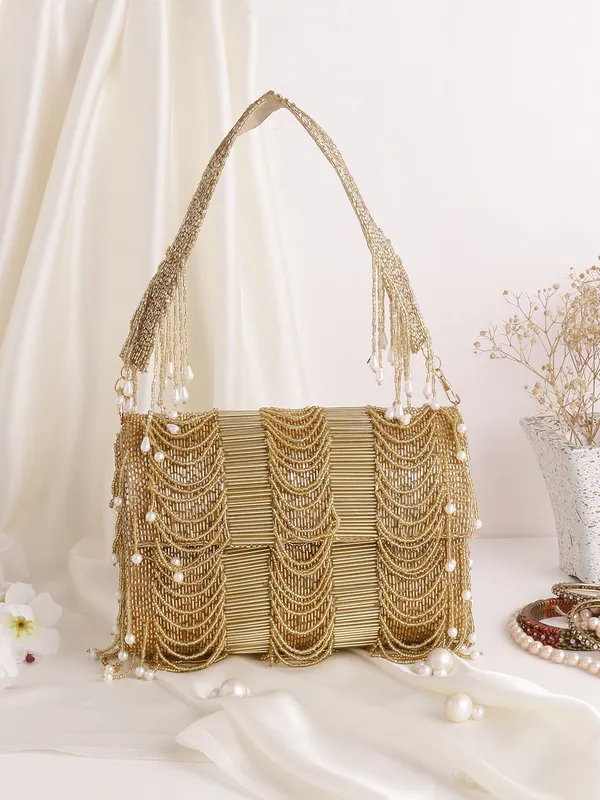Midnight_Black_Beaded_Shoulder_Bag_with_Cascading_Pearl_Drops_and_Layered_Fringe_Detailing
