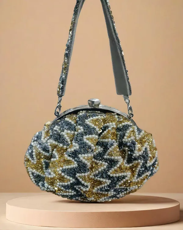 Vintage_Hand-Beaded_Clutch_Bag_–_Gold_&_Grey_Embellished_Purse_for_Ethnic_&_Festive_Occasions_by_Zayra