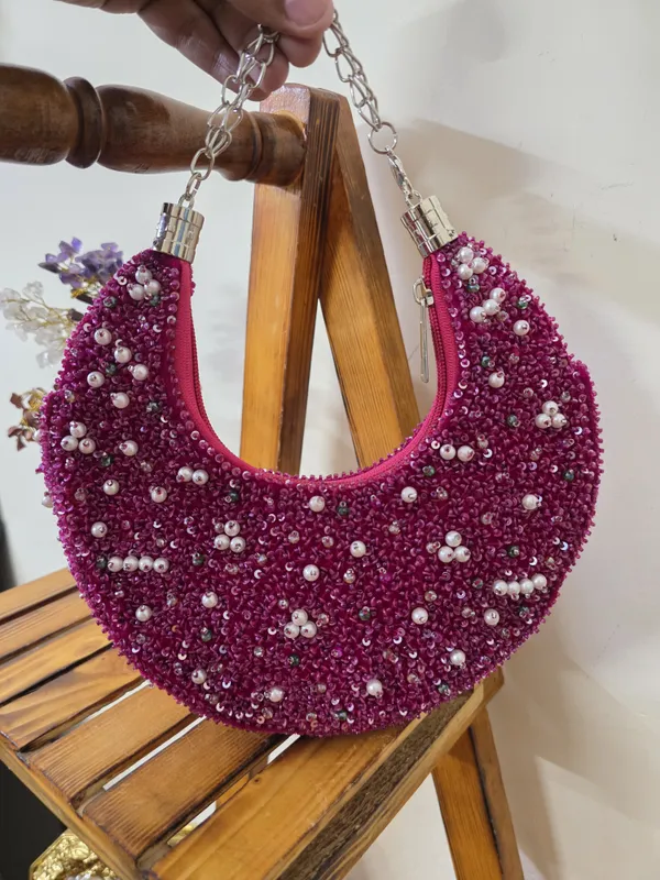 Midnight_Moon_Beaded_Crescent_Bag