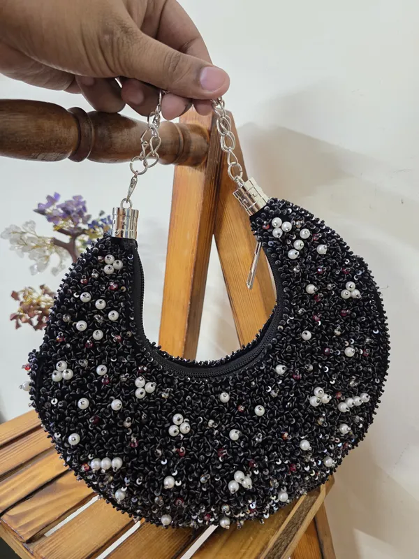 Midnight_Moon_Beaded_Crescent_Bag