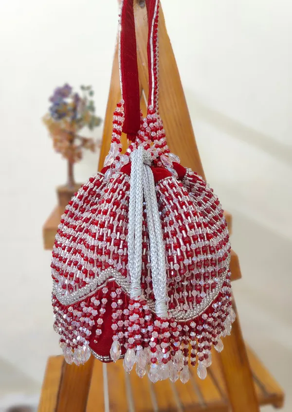 Multicolor_Beaded_Embellished_Potli_With_Tassel_For_Weddings,_Parties,_And_Festive_Events