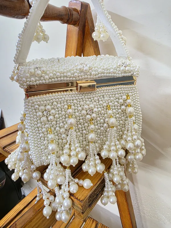 Multicolor_Premium_Quality_Pearl_Embroidered_Flap_Bag_For_Women