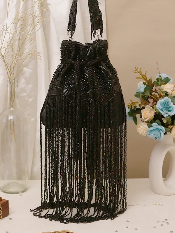 Multicolor_Elegant_Beaded_Embellished_Traditional_Potli_With_Fringe_For_Weddings,_Parties,_And_Festive_Events