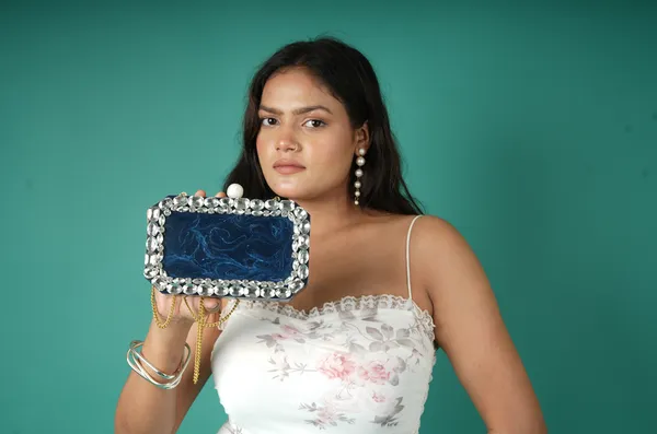 Royal_Blue_Clutch_Navy_Marbled_With_Crystal_Frame_&_Pearl_Clasp