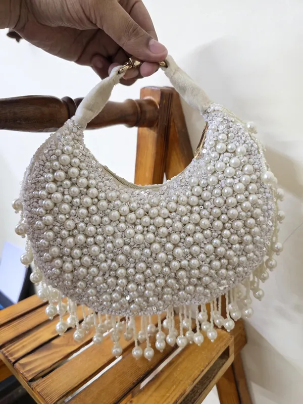 Golden_Dusk_Crescent_Bag_with_Antique_Bead_Embellishments_and_Fringe_Tassels