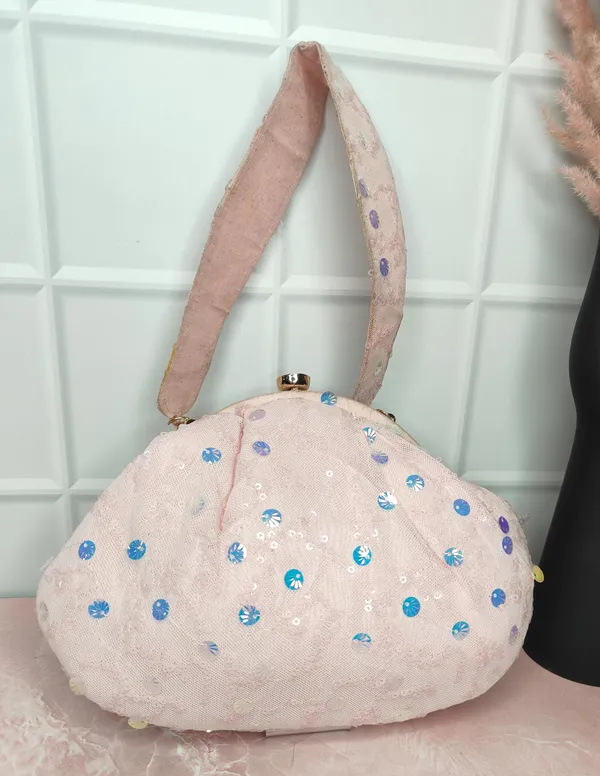 Zayra_Blush_Sparkle_Handbag