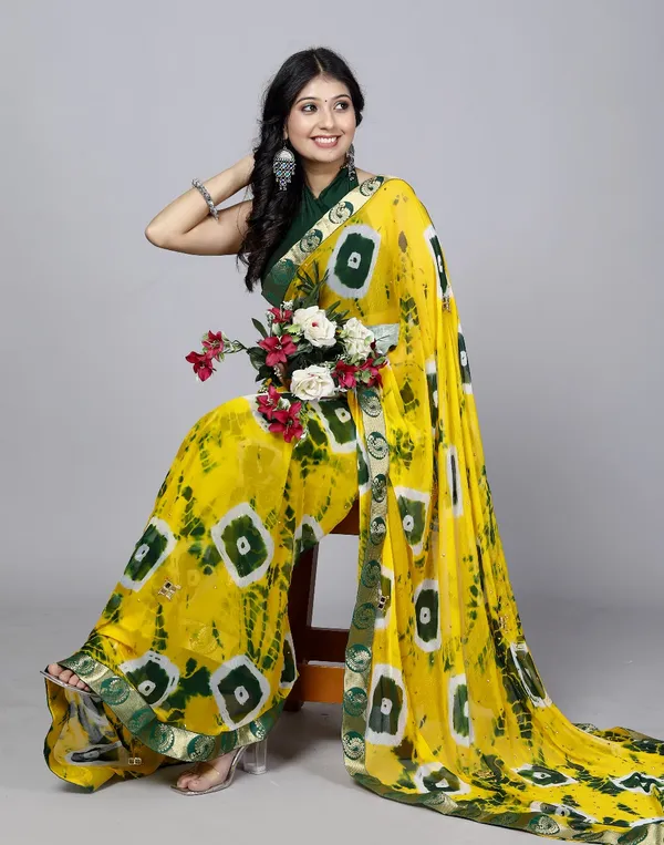 Gold_Pure_Chiffon_Trendy_Stone_Work_Saree_Chiffon_Sarees_For_Women