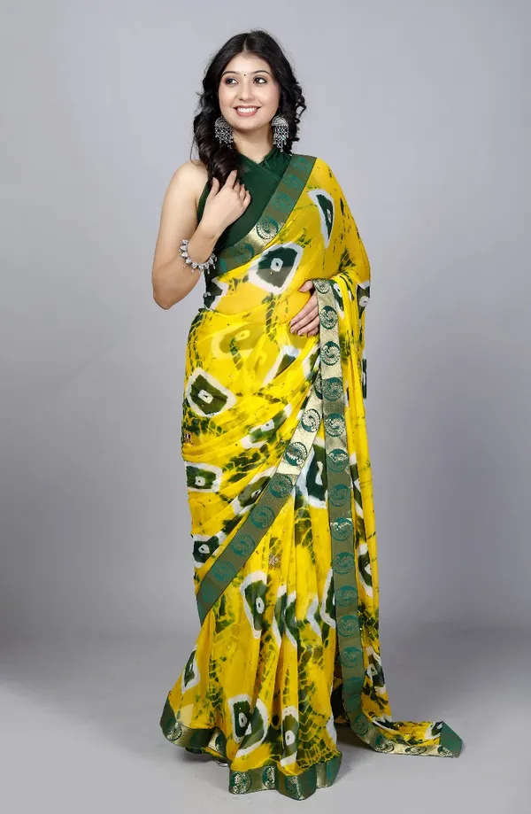 Gold_Pure_Chiffon_Trendy_Stone_Work_Saree_Chiffon_Sarees_For_Women