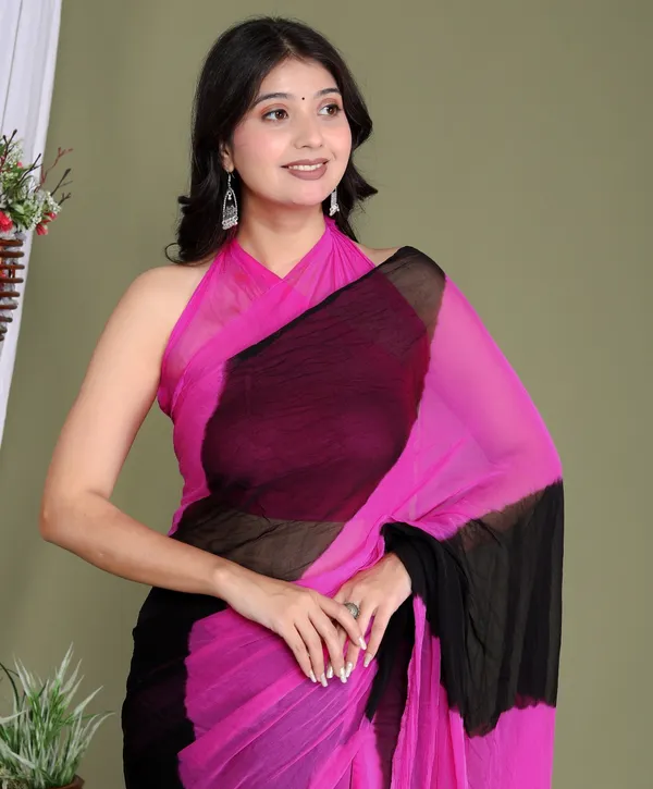 Pink_Pure_Chiffon_Trendy_Leheriya_Chiffon_Sarees_For_Women