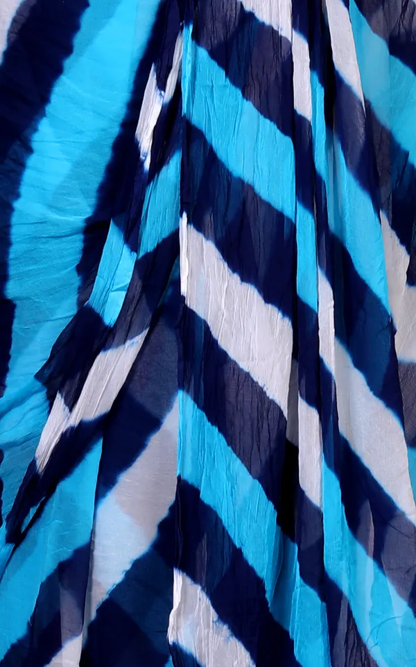 Blue_Jaipuri_Leheriya_Printed_Pure_Chiffon_Saree_For_Women