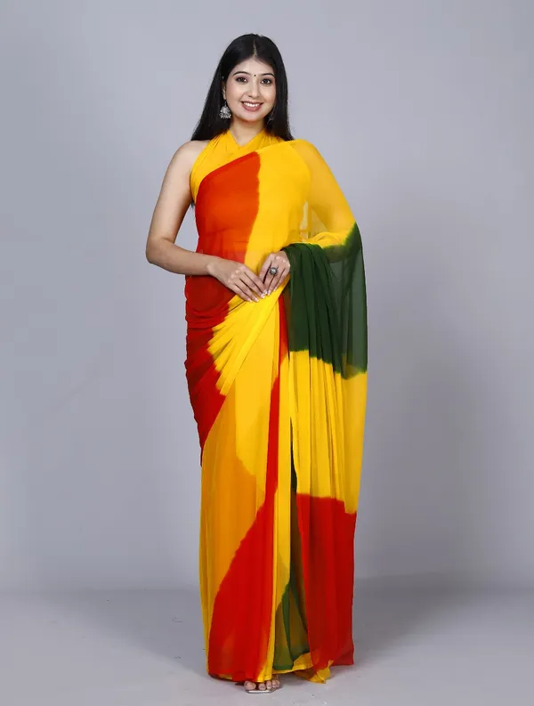 Multicolor_Trendy_Chiffon_Printed_Printed_Bandhini_Stone_Work_Printed_Stone_Work_Sarees_For_Women