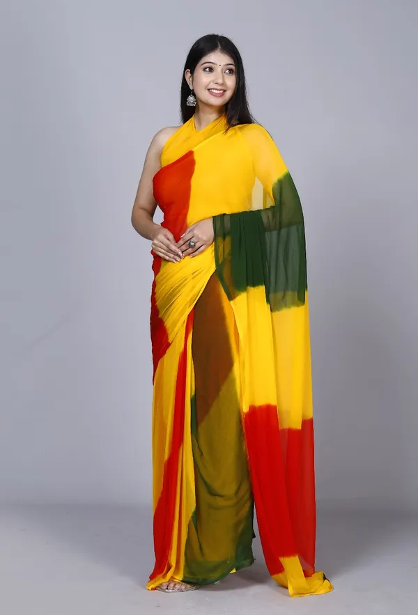 Multicolor_Trendy_Chiffon_Printed_Printed_Bandhini_Stone_Work_Printed_Stone_Work_Sarees_For_Women