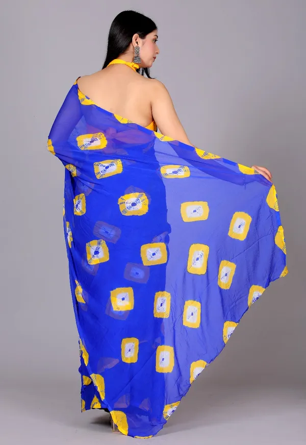 Multicolor_Pure_Chiffon_Trendy_Bandhini_Chiffon_Sarees_For_Women