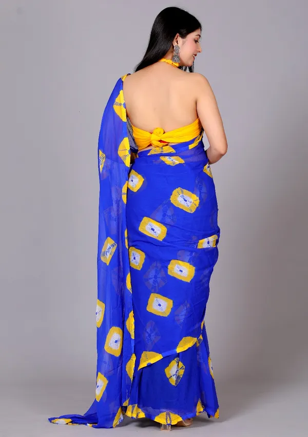 Multicolor_Pure_Chiffon_Trendy_Bandhini_Chiffon_Sarees_For_Women