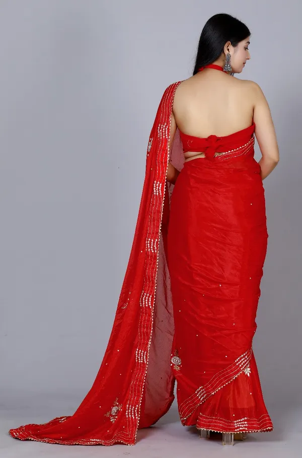 Red_Trendy_Stylish_Silk_Stone_Work_Sarees_For_Women