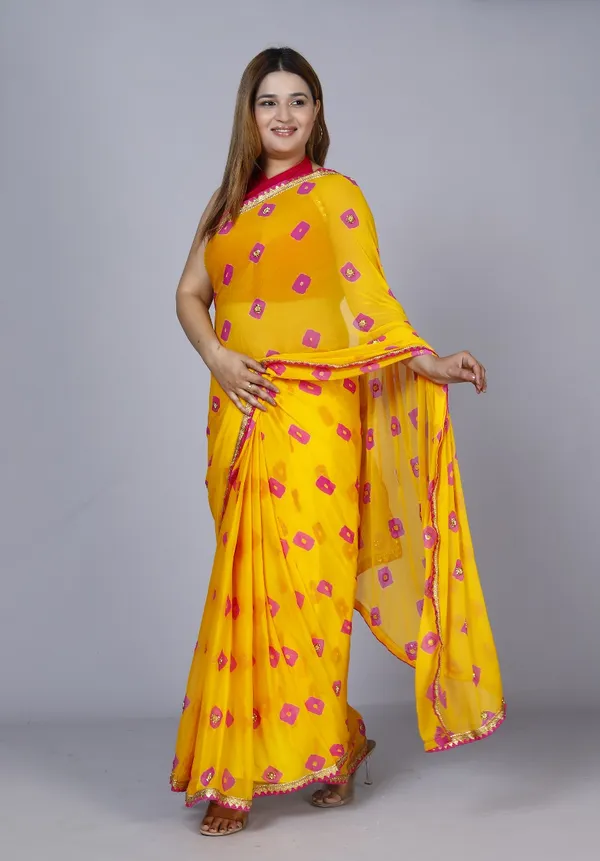 Yellow_Trendy_Chiffon_Printed_Printed_Bandhini_Stone_Work_Printed_Stone_Work_Sarees_For_Women