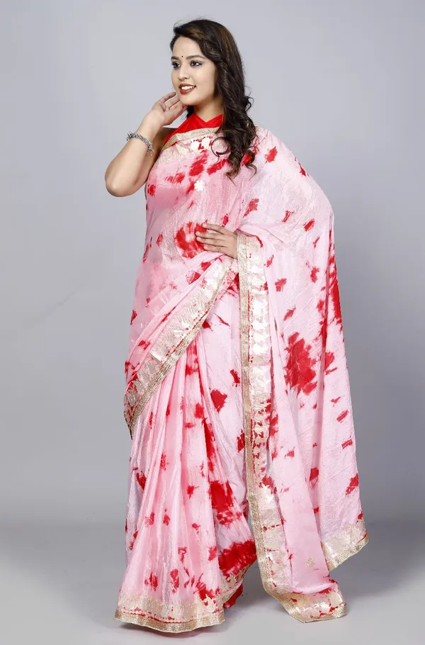 Red_Shibori_Trendy_Gotta_Patti_Work_Saree_Silk_Sarees_For_Women