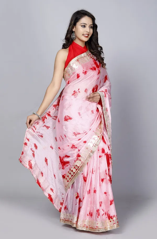 Red_Shibori_Trendy_Gotta_Patti_Work_Saree_Silk_Sarees_For_Women