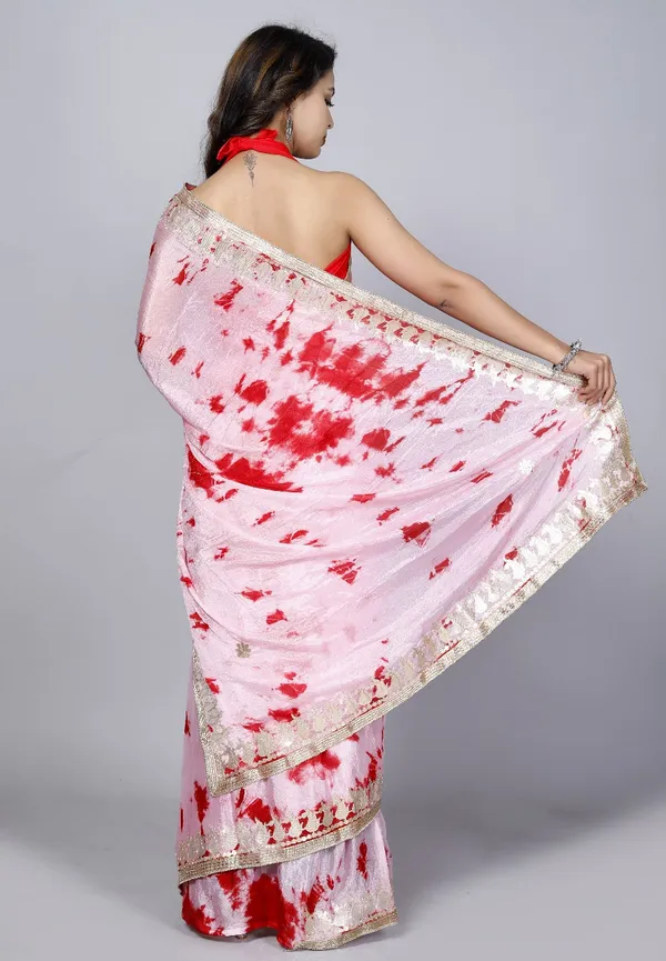 Red_Shibori_Trendy_Gotta_Patti_Work_Saree_Silk_Sarees_For_Women