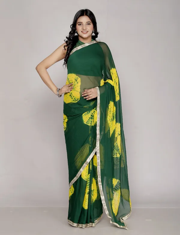 Green_Chiffon_Sarees_For_Women_Bandhani_Saree,_Printed_&_Wedding_Party_Wear_Saree_|_Latest_2025_Saree_Collection,_Saree_,_Designer_Saree_For_Wedding,,_Perfect_Sarees_For_Women_Wedding_,_Sarees_For_Farewell_Party