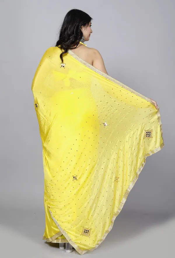 Yellow_Latest_Trendy_Stone_Work_Saree_Silk_Sarees_For_Women