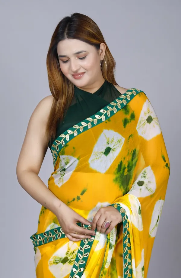 Gold_Trendy_Chiffon_Printed_Printed_Bandhini_Gotta_Pati_Work_Printed_Stone_Work_Sarees_For_Women