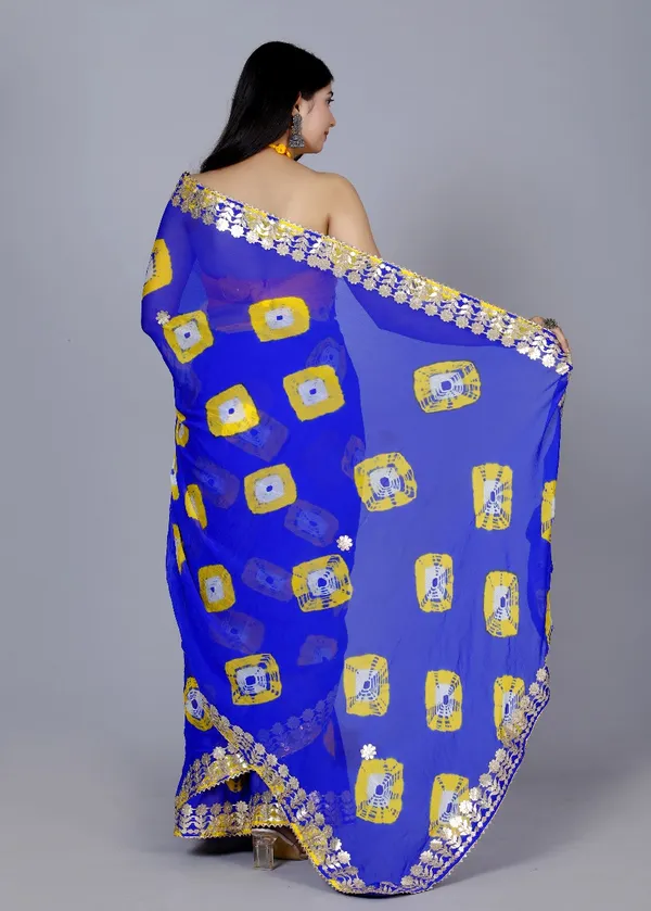 Royle_Blue_Trendy_Printed_Chiffon_Bandhini_Gotta_Patti_Work_Sarees_For_Women