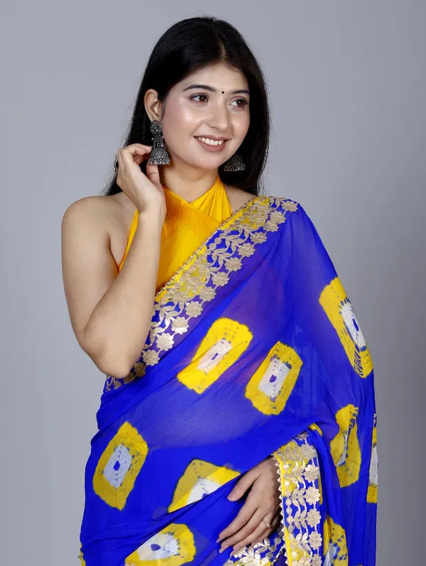 Royle_Blue_Trendy_Printed_Chiffon_Bandhini_Gotta_Patti_Work_Sarees_For_Women
