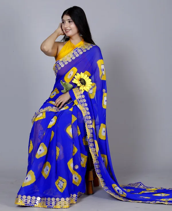 Royle_Blue_Trendy_Printed_Chiffon_Bandhini_Gotta_Patti_Work_Sarees_For_Women