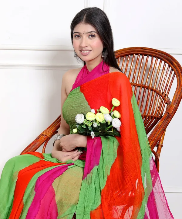 Multi_Chiffon_Sarees_For_Women_Fancy_Party_Wear_Sarees,_Wedding_Sarees,_Farewell_Sarees,_Printed_Sarees,_Designer_Sarees,_Bollywood_Sarees,_Latest_Sarees_Trendy_Sarees_Leheriya_Saree,_Sarees_For_Farewell_Party,_Latest_Saree_Design
