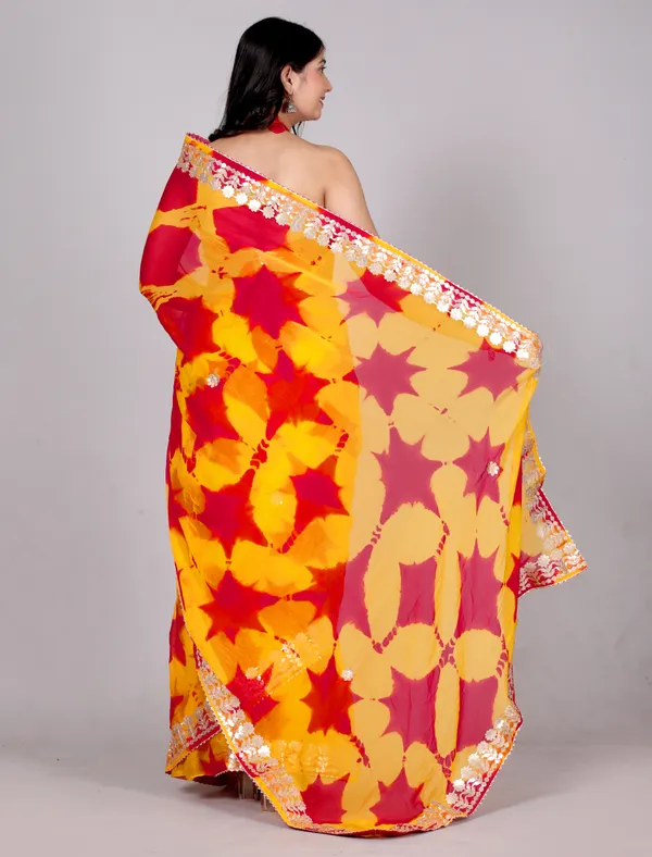 Red_Pure_Chiffon_Gotta_Patti_Work__Designer_Printed_Sarees_For_Women