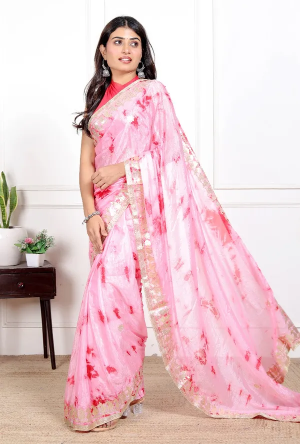 Pink_Chiffon_Saree_Mirror_Work_Printed_Sarees_For_Women