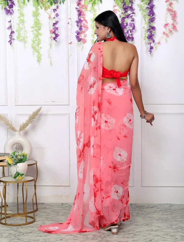 Pink_Bandhani_Printed_Chiffon_Printed_Pink_Sarees_For_Women