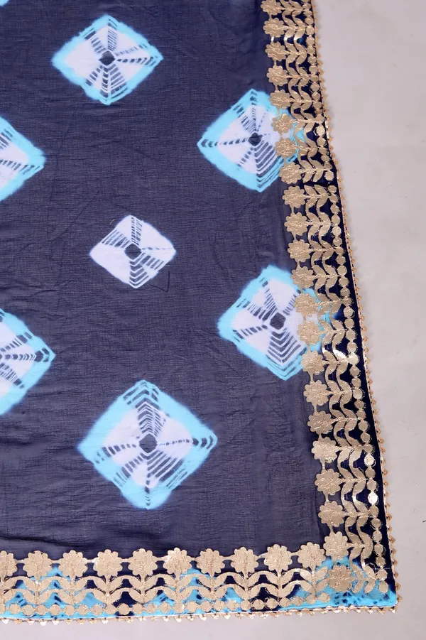 Nevyblue_Trendy_Printed_Chiffon_Bandhini_Gotta_Patti_Work_Sarees_For_Women