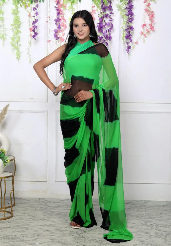 Maroon_Pure_Chiffon_Trendy_Leheriya_Chiffon_Sarees_For_Women