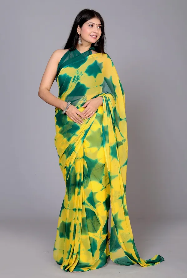Green_Pure_Chiffon_Printed_Saree_Shibori_Printed_Sarees_For_Women