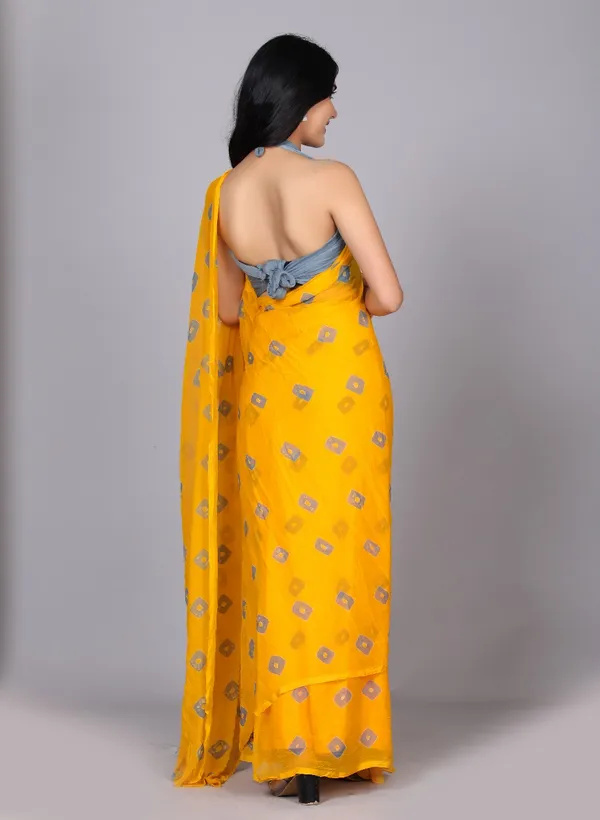 Grey_Trendy_Printed_Chiffon_Bandhini_Sarees_For_Women