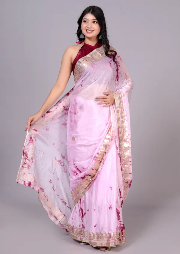 Purple_Designer_Gotta_Work_Silk_Chiffon_Printed_Saree