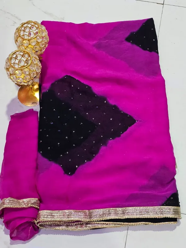 Black_Chiffon_Sarees_For_Women_Fancy_Party_Wear_Sarees,_Wedding_Sarees,_Farewell_Sarees,_Printed_Sarees,_Designer_Sarees,_Bollywood_Sarees,_Latest_Sarees_Trendy_Sarees_Leheriya_Saree,_Sarees_For_Farewell_Party,_Latest_Saree_Design,_Pink_Sarees