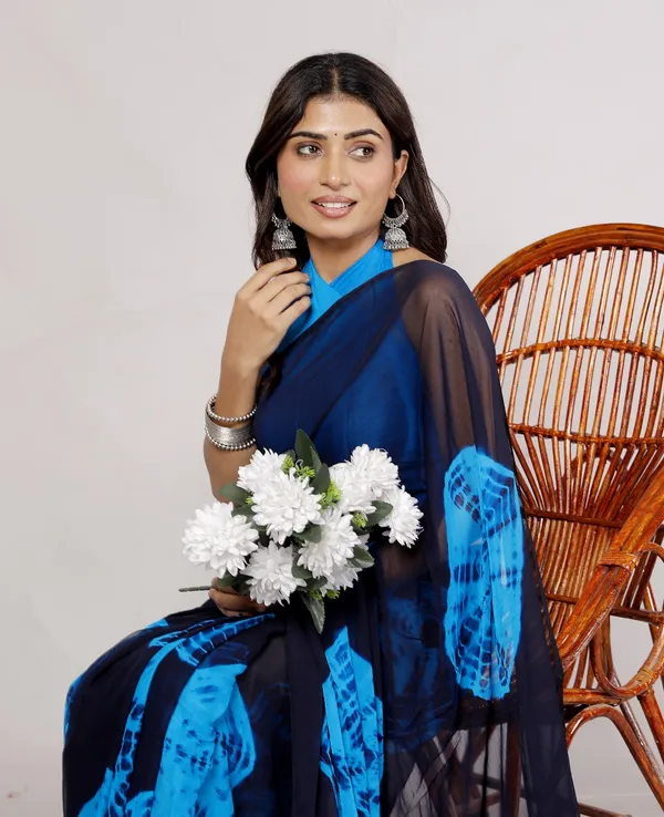 Blue_Pure_Chiffon_Printed_Saree_Bandhini_Printed_Sarees_For_Women