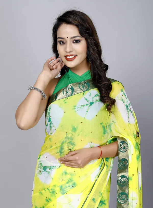 Mint_Pure_Chiffon_Trendy_Stone_Work_Saree_Chiffon_Sarees_For_Women