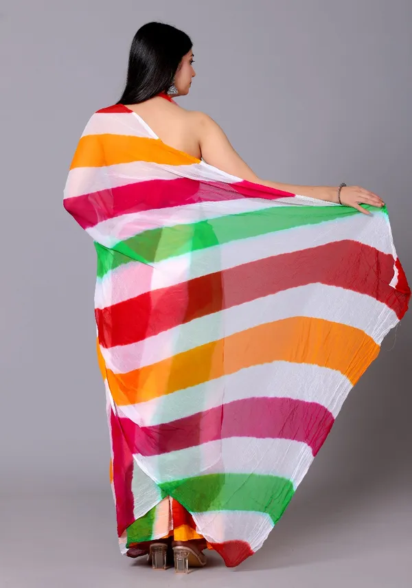 Multicolor_Pure_Chiffon_Trendy_Leheriya_Chiffon_Sarees_For_Women