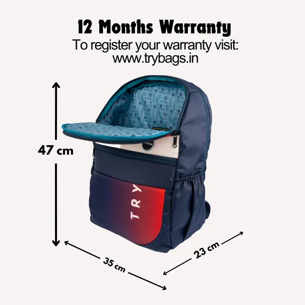 Waterproof_Dark_Blue_Campus_Backpack_Double_Compartment_School_Bag_35L