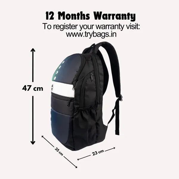 Waterproof_Black_Campus_Backpack_Double_Compartment_School_Bag_35L