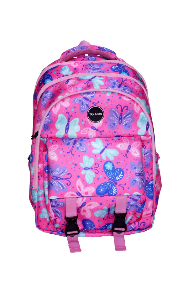 Waterproof_Pink_Flora_34_Liters_Unisex_School_College_Backpack