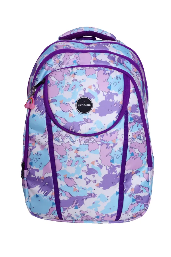 Waterproof_Purple_Flora_34_Liters_Unisex_School_College_Backpack
