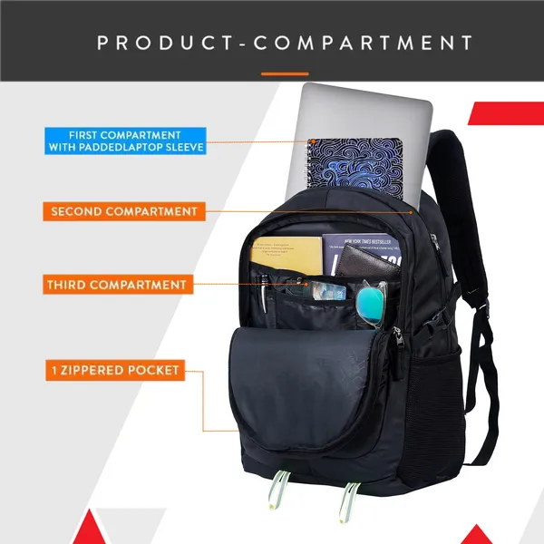 Waterproof_Black_Fury_28_Ltrs_Casual_Laptop_Backpack