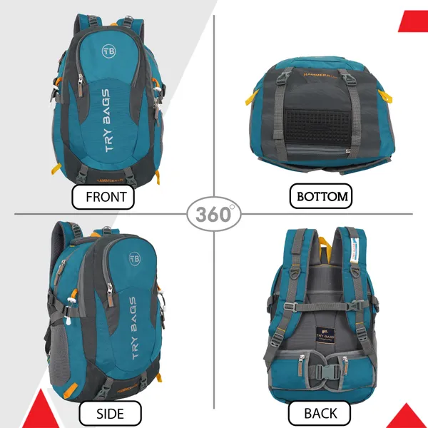Waterproof_Airforce_&_Grey_Hammer_Chase_Unisex_Nylon_45L_Travel_Laptop_Backpack_Water_Resistant_Slim_Durable_Fits_Up_To_17.3_Inch_Laptop_Notebook