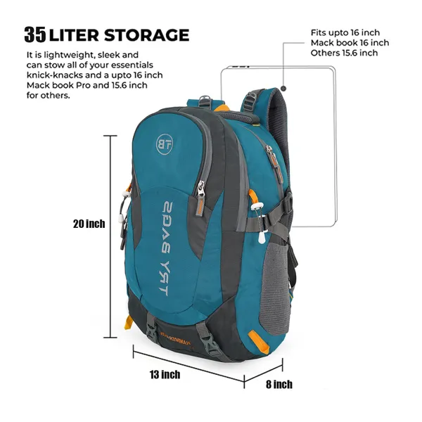 Waterproof_Airforce_&_Grey_Hammer_Chase_Unisex_Nylon_45L_Travel_Laptop_Backpack_Water_Resistant_Slim_Durable_Fits_Up_To_17.3_Inch_Laptop_Notebook